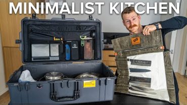 VIDEO: Minimalist Kitchen Essentials | My traveling kitchen setup.