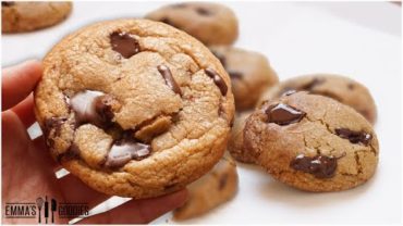 VIDEO: Perfect CHOCOLATE CHIP COOKIES Recipe! 🍪 Chewy Inside – Crispy Edges! 🍪 No chilling – No waiting!