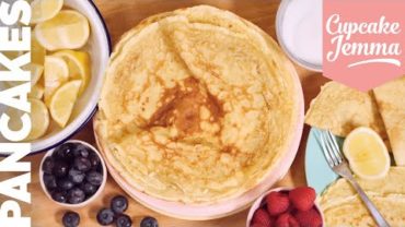 VIDEO: The BEST and only Pancake recipe you will ever need | Cupcake Jemma Channel