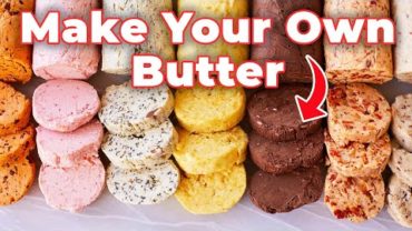 VIDEO: How To Make Your Own Compound Butters (5 Flavors!) | Bold Baking Basics