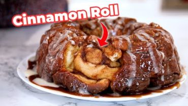 VIDEO: Cinnamon Roll Monkey Bread | Bigger Bolder Baking