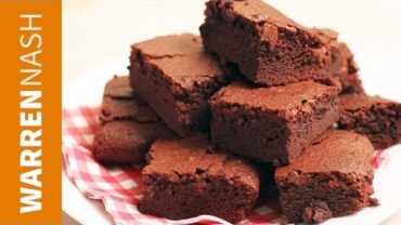 VIDEO: Chocolate Brownies Recipe – With soft centre – Recipes by Warren Nash