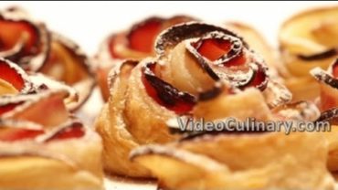 VIDEO: Apple Roses Recipe & Quick Homemade Puff Pastry – Video Culinary