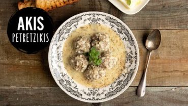 VIDEO: Greek Meatball Soup – Yuvarlakia | Akis Petretzikis