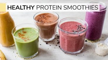 VIDEO: 5 HEALTHY SMOOTHIES | recipes for wellness and weight loss