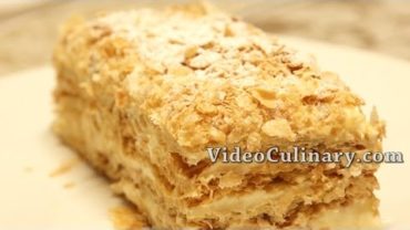 VIDEO: Napoleon cake  Recipe – Russian Style Mille feuille