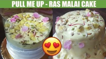 VIDEO: How to make pull me up cake at home – Ras Malai Pull me up cake recipe