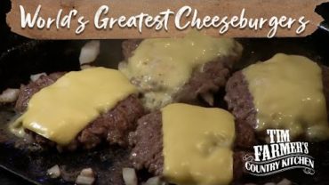 VIDEO: World’s Greatest Cheeseburgers Recipe