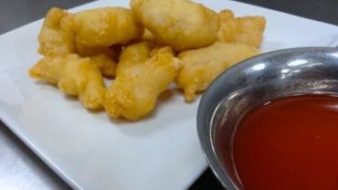 VIDEO: How to Make Sweet and Sour Chicken (酸甜鸡, 酢鳥の作り方)