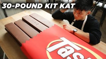 VIDEO: I Made A Giant 30-Pound Kit Kat