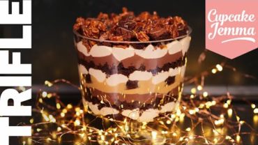 VIDEO: Epic Chocolate Salted Caramel Trifle | Cupcake Jemma