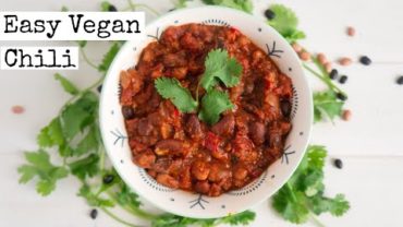 VIDEO: Easy Vegan Chili