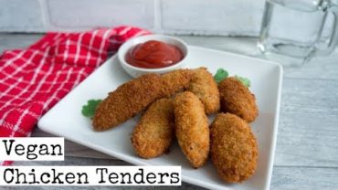 VIDEO: Vegan Chicken Tenders/Nuggets  (Easy & Fast)