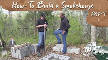 VIDEO: How-To Build a Smokehouse (Part 1 – Foundation)