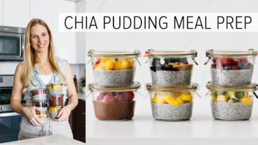 VIDEO: MEAL PREP CHIA PUDDING | freeze it for weeks + healthy breakfast ideas