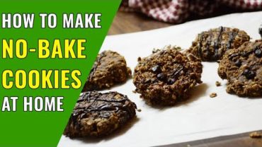 VIDEO: How to make bakeless cookies – Making eggless cookies without baking in oven