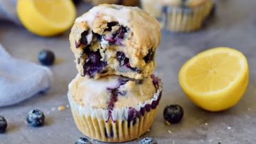 VIDEO: Vegan Blueberry Muffins (Gluten-Free, Refined Sugar-Free, and Easy)