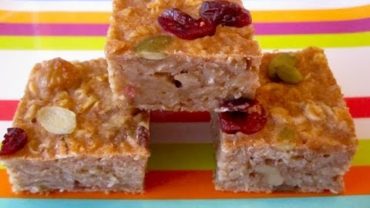 VIDEO: Healthy Breakfast Recipes: How to Make Oatmeal Bars On-The-Go – Weelicious
