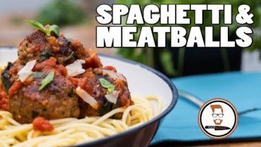 VIDEO: MEATBALLS AND SPAGHETTI RECIPE | Italian-Inspired Tomato Pasta | John Quilter