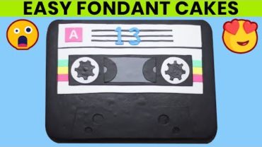 VIDEO: How to make fondant cake decorating for beginners – Easy fondant cake decorating ideas