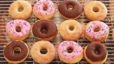 VIDEO: No-Knead Donuts (Baked Not Fried) | Gemma’s Bigger Bolder Baking