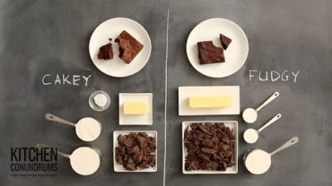 VIDEO: The Science Behind the Perfect Brownie – Kitchen Conundrums with Thomas Joseph