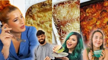 VIDEO: I Tested 3 YouTubers VEGAN LASAGNA Recipes | Avantgardevegan, Cheap Lazy Vegan & Caitlin Shoemaker
