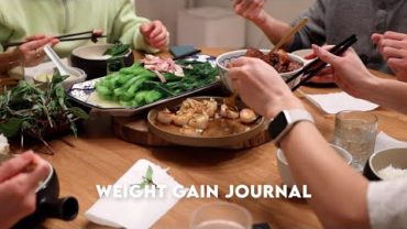 VIDEO: Sake Butter Scallops & Braised Pork Belly | Weight Gain Journal | wah