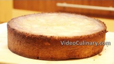 VIDEO: Vanilla Sponge Cake Recipe – Video Culinary