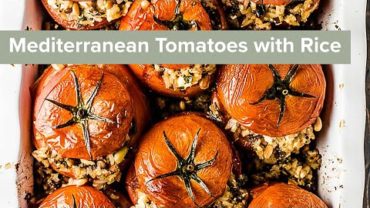 VIDEO: Mediterranean Tomatoes Stuffed with Rice