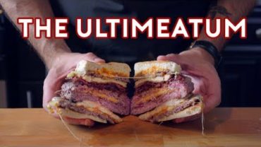 VIDEO: Binging with Babish: The Ultimeatum from Regular Show