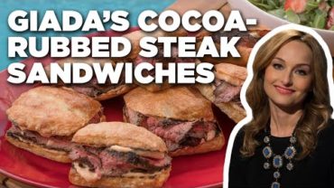 VIDEO: Giada De Laurentiis’ Cocoa-Rubbed Flank Steak Sandwiches ​| Giada Entertains | Food Network