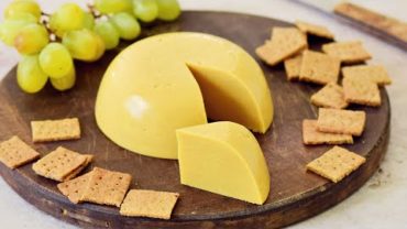 VIDEO: Vegan Cheese Recipe (Quick & Easy, Sliceable, Nut-Free)