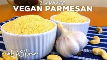 VIDEO: Vegan Parmesan in just 2 minutes!!!
