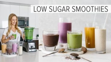 VIDEO: 5 LOW SUGAR SMOOTHIES | healthy smoothies to power your day
