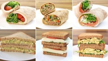 VIDEO: 8 Healthy Sandwiches and Wraps