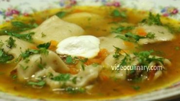 VIDEO: Grandma’s Dumpling Soup recipe by videoculinary.com