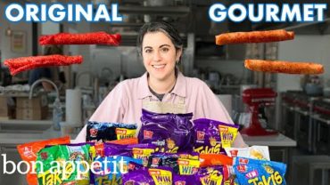 VIDEO: Pastry Chef Attempts to Make Gourmet Takis | Gourmet Makes | Bon Appétit