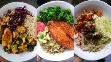 VIDEO: Plant-Based BUDDHA BOWLS / Easy + Delicious Meals