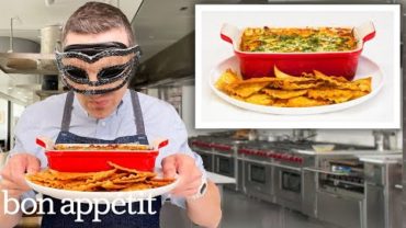 VIDEO: Recreating The Pioneer Woman’s Lasagna Dip & Chips From Taste | Reverse Engineering | Bon Appétit