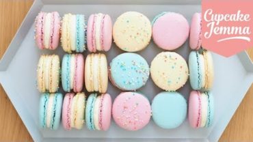 VIDEO: Macaron Masterclass – How to Make Perfect Macarons | Cupcake Jemma