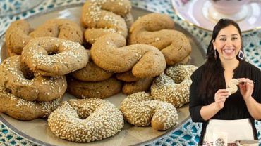 VIDEO: Greek Tahini Cookies (Vegan)