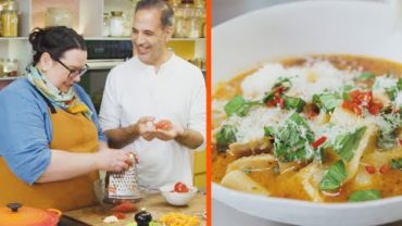 VIDEO: OTK What’s for Dinner? Magical Chicken and Parmesan Soup | Ottolenghi Test Kitchen