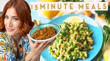 VIDEO: These 15 Minute Vegan Dinners Will Change Your Life | Upgrading Boxed Mac & Cheese