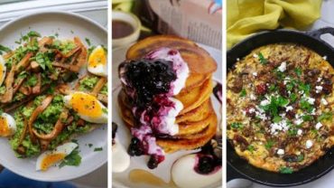 VIDEO: BRUNCH RECIPES – Frittata, Pancakes, Wild Garlic Pea Dip