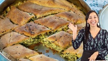 VIDEO: Spanakopita with Homemade Phyllo (Horiatiki)