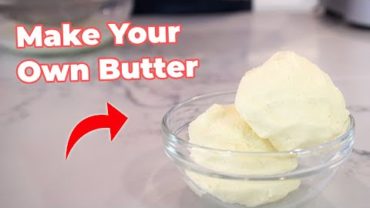 VIDEO: How To Make Your Own Butter #SHORTS