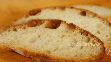 VIDEO: Ciabatta Bread recipe by videoculinary.com