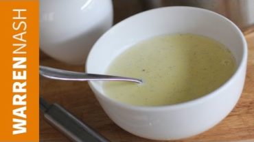 VIDEO: How to make Custard – From scratch with Egg – Recipes by Warren Nash