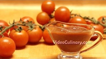 VIDEO: Homemade Tomato Ketchup Recipe – Video Culinary